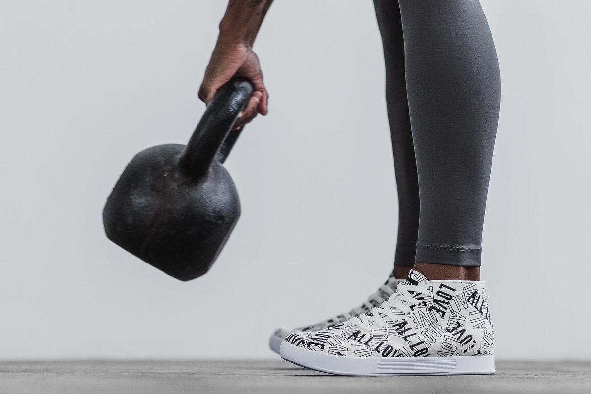 Nobull All Love Canvas Mid Women's Trainers White | Australia (UP5720)